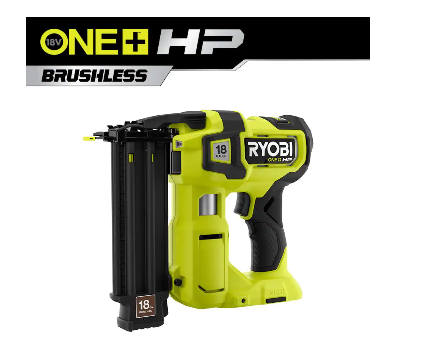 RYOBI P322 ONE+ HP 18-Gauge Brushless Cordless AirStrike Brad Nail – My Store